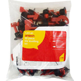 Amtech 50pc Tile Leveling System Kit Reusable Spacer Wall Floor Leveler Set